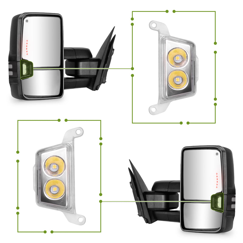 SIZIOM® Pair - Left and Right Reverse/Back up Light-2