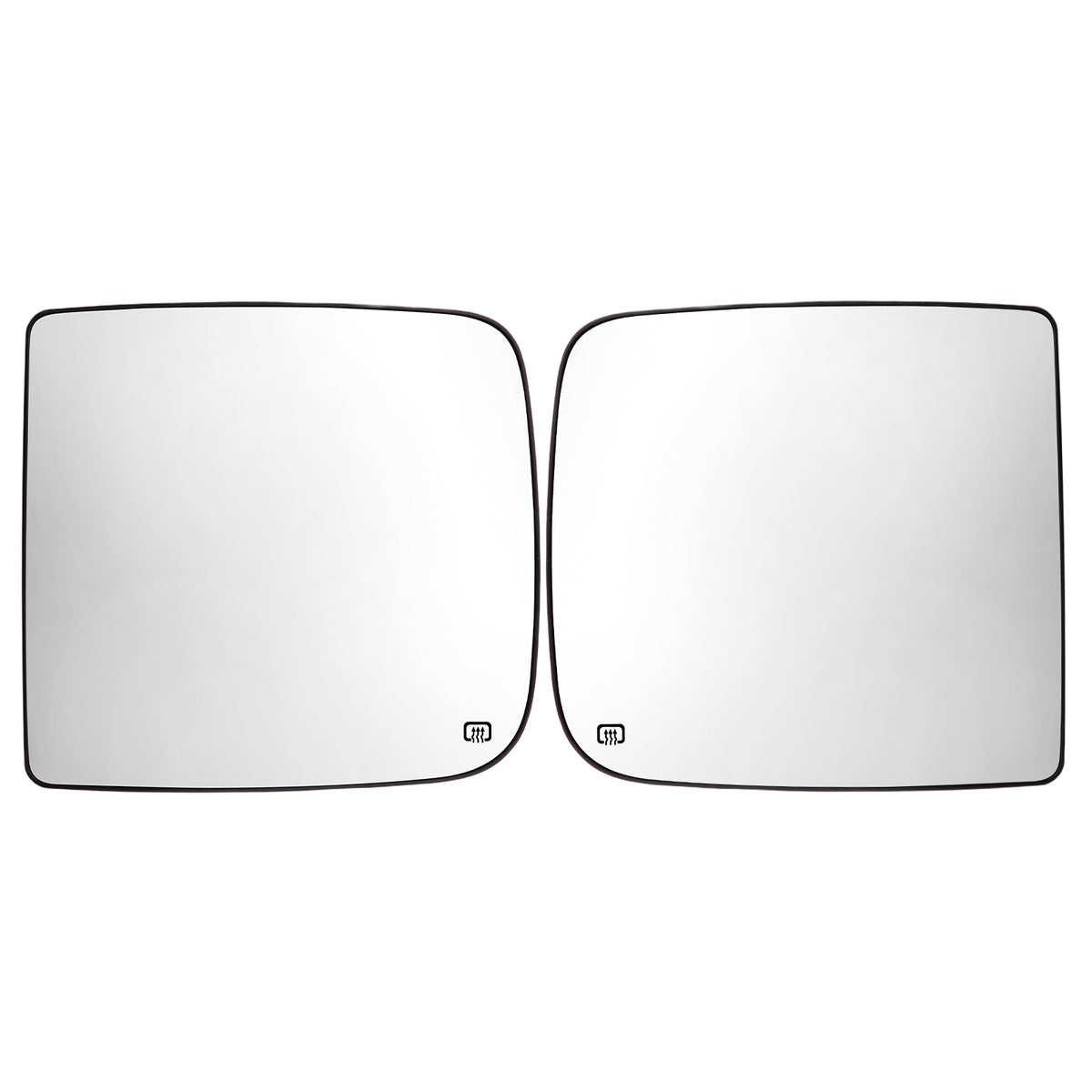 SIZIOM® Pair - Left and Right Big/Main/Upper Mirror Glass