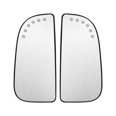 SIZIOM® Pair - Small/Convex Mirror Glass Replacement-1