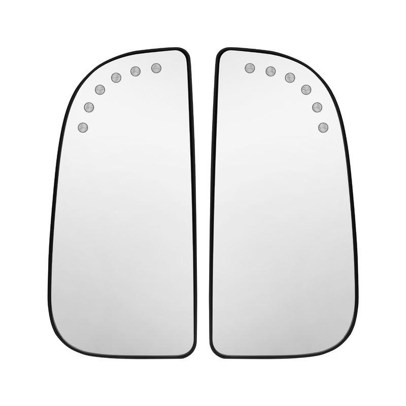 SIZIOM® Pair - Small/Convex Mirror Glass Replacement-1