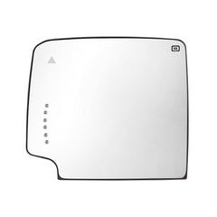 SIZIOM® Replacement Parts- Left/Driver Side Upper Glass with BSM-1