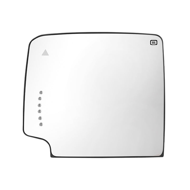 SIZIOM® Replacement Parts- Left/Driver Side Upper Glass with BSM-1